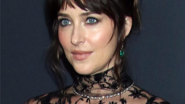 Dakota Johnson maakt de rode loper éxtra heet met haar doorschijnjurk