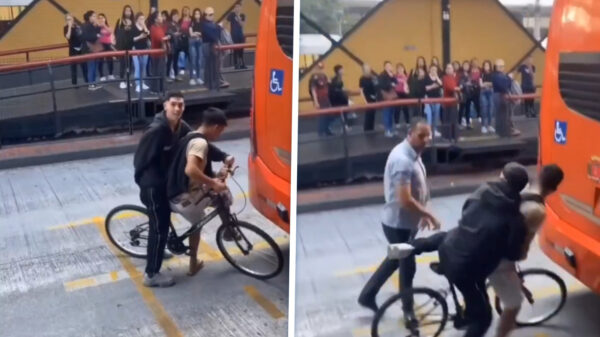 Buschauffeur is HE-LE-MAAL klaar met illegale lifters en deelt tik uit