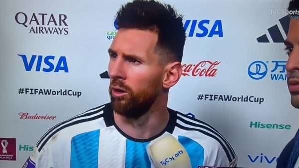 Julian is pislink dat we door Lionel Messi op het WK werden genaaid