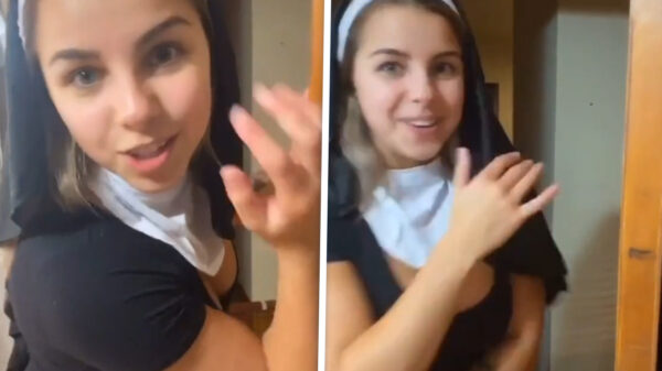 Moeders kan de Halloween-outfit van haar dochter niet echt waarderen