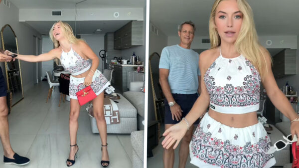 Liefhebber scoort jong snoepje en figureert in haar TikTok-fitcheck