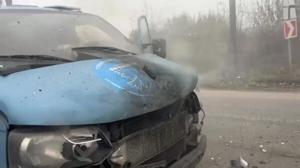 Europese journalisten ontsnappen aan aanslag met drone in Oekraïne