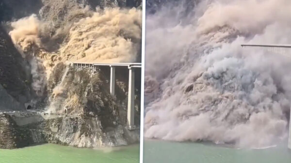 Chinese brug van 758 meter stort paar maanden na opening in elkaar