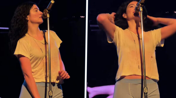 Lorde laat in Parijs niets aan de verbeelding over met opvallende outfit