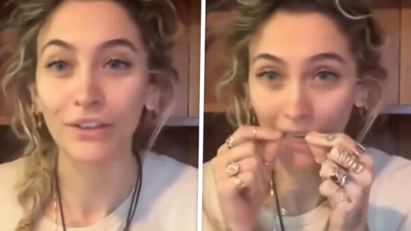 Dochter Michael Jackson laat gat in neus zien door langdurig drugsgebruik