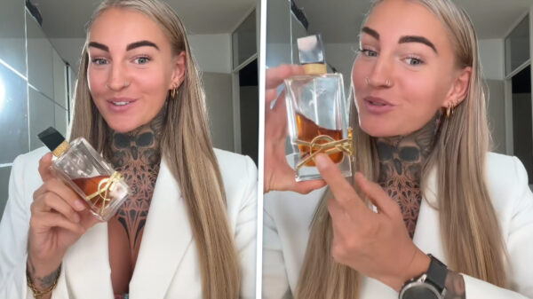 Nathaly voelt zich "zeksie" als ze het geurtje Ieves Zand Laran draagt