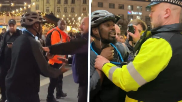 Man valt beveiliger kerstmarkt aan, krijgt pepperspraydouche van agent