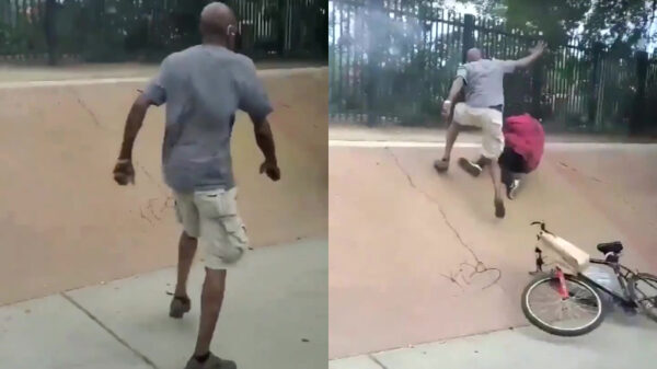 Als je tijdens een autoritje een fietsendief op jouw fiets tegenkomt