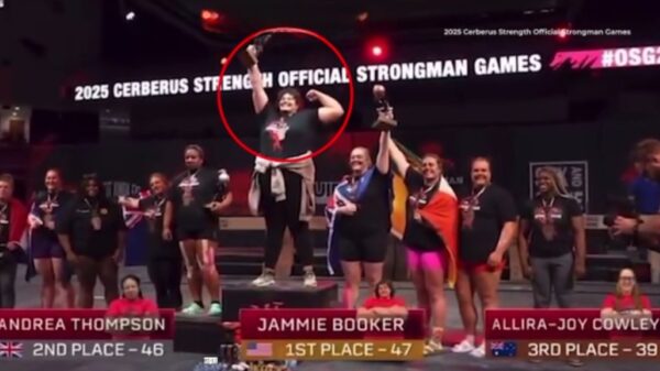 World's Strongest Woman blijkt vent te zijn, organisatie pakt titel af