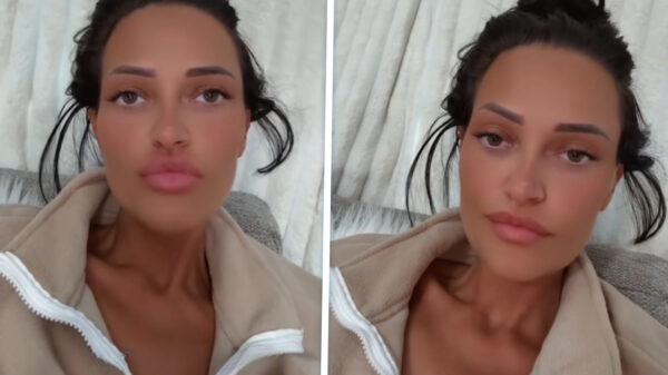 Whitney Ainscough laat haar familie €20,- aftikken voor het kerstdiner