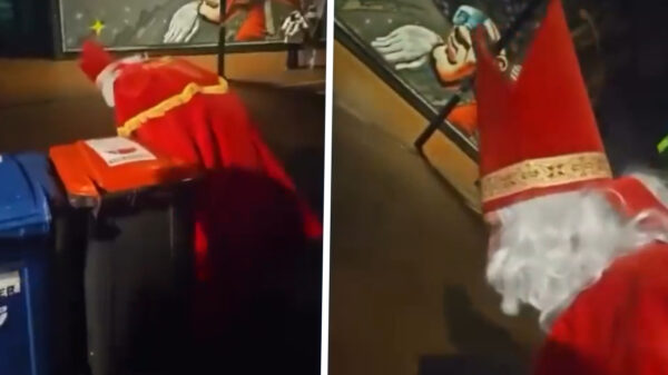 Sinterklaas heeft weer te diep in het glaasje pepernotenlikeur gekeken