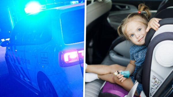 Vrouw scheurt met 214 km/u over A50 met peuter op de achterbank