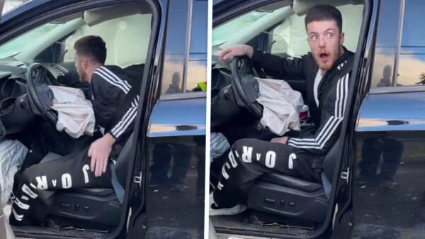 Trippende drugskip ramt pickup-truck en 'rijdt' lekker door na klapper