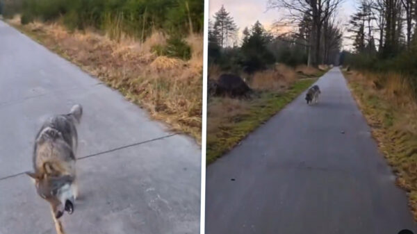 Wolf achtervolgt twee wandelaars: 'Jas leek op een schapenvachtje'