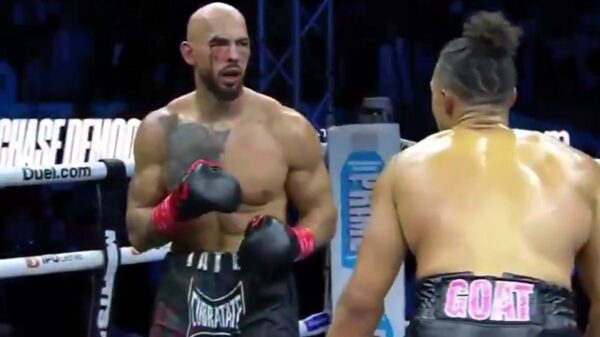 Andrew Tate verliest comeback van Chase DeMoor na 5 jaar afwezigheid