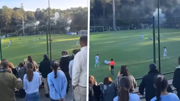 Drie jeugdspelers SC Bastia gewond door vuurwerk op veld in Mougins