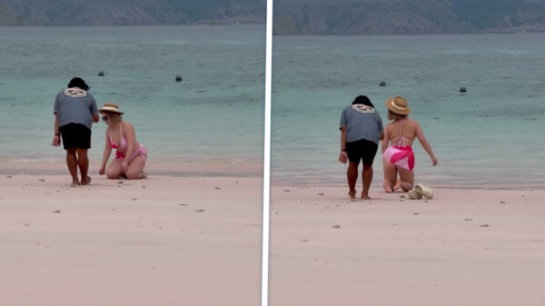 Strandmedewerker ingezet om wat bikinifoto’s te schieten voor de likes