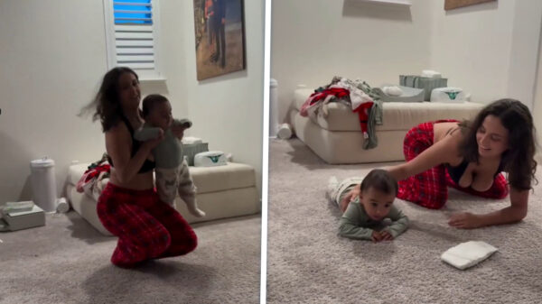 Kruipwedstrijd tussen koter en moeder ontspoort door serieuze afleiding