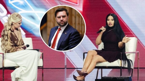 OEPS: Nicki Minaj noemt JD Vance 'assassin' naast weduwe Charlie Kirk