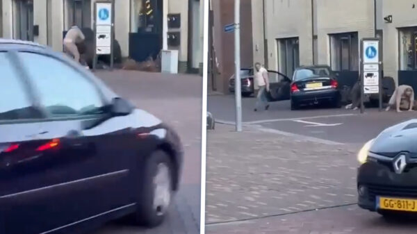 Beelden: Doorgedraaide bestuurder rijdt op mensen in bij ruzie in Ede