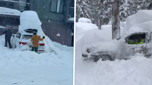 Californië compleet ondergesneeuwd: 1,5 meter sneeuw in 3 dagen tijd