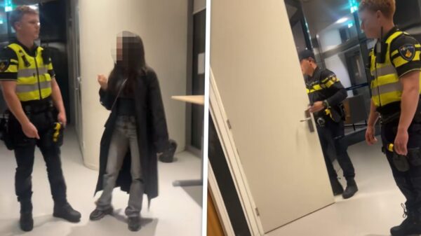 Opgefokt hittepetitje tegen politieagent: "GA ONS NIET AANRAKEN"