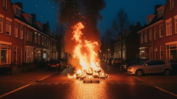 ME grijpt weer in bij onrust rond vreugdevuurverbod in Floradorp
