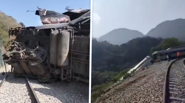 Trein ontspoort in Mexico: 13 doden en bijna 100 gewonden