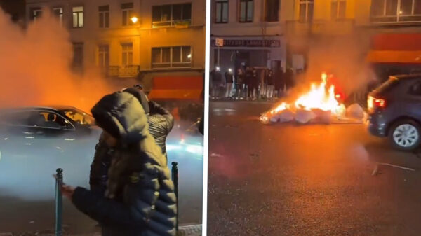 Marokko wint wedstrijd tijdens Afrika Cup: Molenbeek staat in de fik