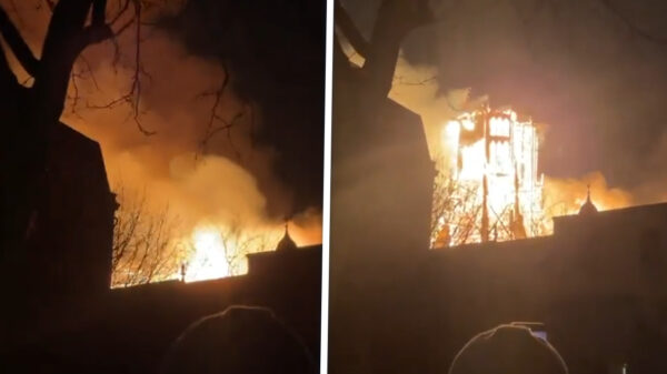 Vondelkerk Amsterdam compleet verwoest door brand tijdens jaarwisseling