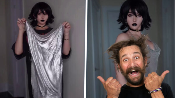 Schijn bedriegt: Gothic onthult verrassend resultaat met viraal jurkje