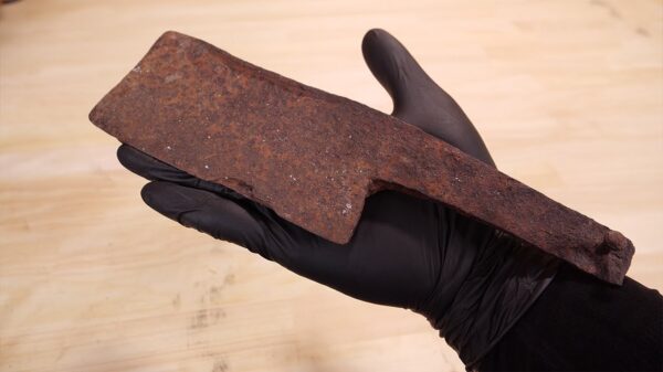 Verroest keukenmes wordt omgebouwd tot een vlijmscherp juweeltje