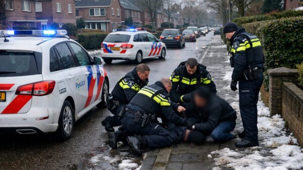 Gecrashte automobilisten in Hulten vallen agent aan die ze wilde helpen