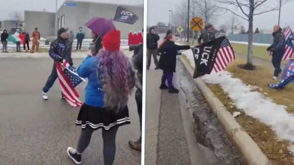 'Linkse relschoppers kiezen verkeerde MAGA-aanhanger uit om te irriteren'