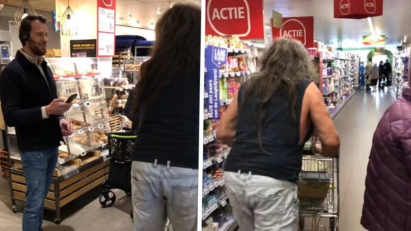 Mark wint 1 minuut gratis shoppen bij de Plus maar grijpt alleen troep