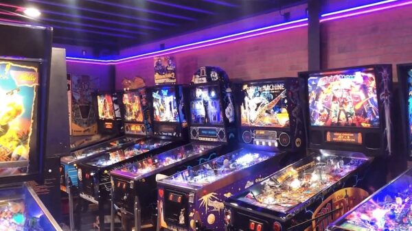 Flipperfanaat is 15 jaar bezig geweest om deze zieke arcadehal te maken