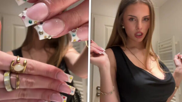 Ze pronkt met haar nagels, maar d'r andere talenten stelen de show