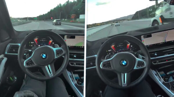 Malloot draait rustig een jonko terwijl hij met 240 km/u door het verkeer vlamt