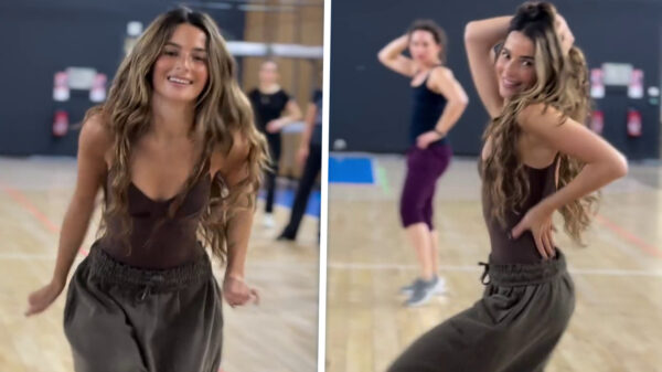 Energiebom Estelle Bliah knalt met haar moves dwars door je scherm heen