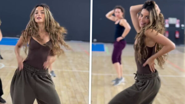 Energiebom Estelle Bliah knalt met haar moves dwars door je scherm heen