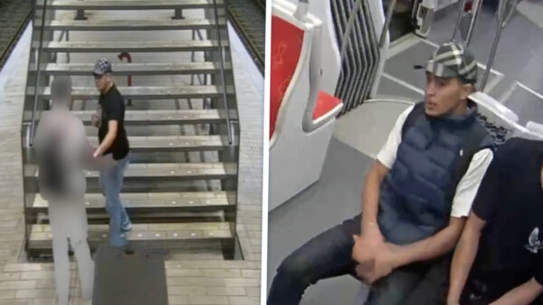 Politie verspreidt beelden van kettingrukkers in de Amstelveense metro