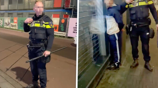 Nieuwe beelden: Veelbesproken agent uit Utrecht wil "vervelio's fysiek controleren"