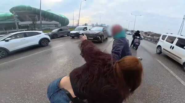 Kemphaantjes gaan full retard en starten road rage met dubbele flying kick