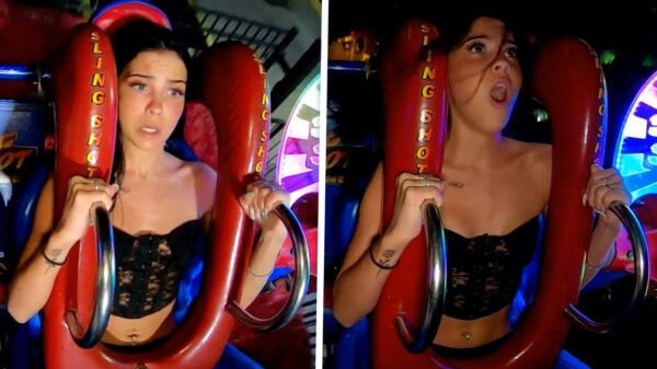 Slingshotritje loopt uit de hand als krijsmachine nét iets te hard geniet