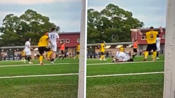 Fans eisen levenslange schorsing voor speler na smerige trap op achillespees