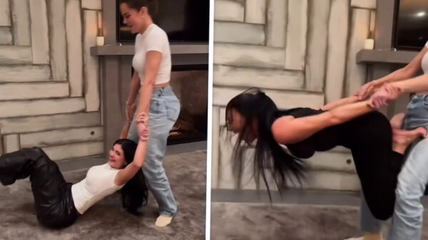 Kim Kardashian en Kylie Jenner laten ‘Titanic Challenge’ direct zinken