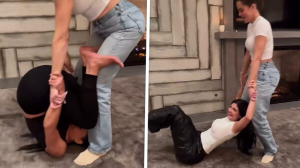 Kim Kardashian en Kylie Jenner laten ‘Titanic Challenge’ direct zinken