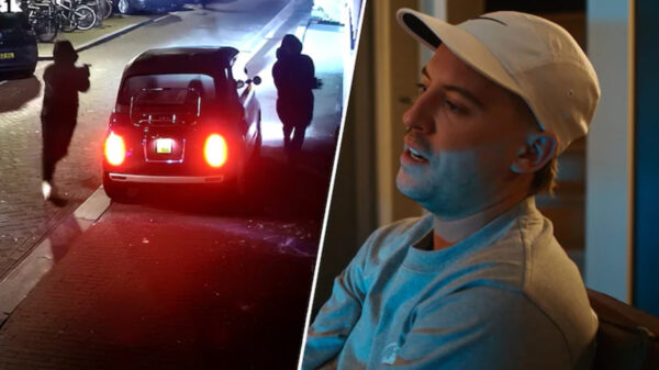 Beelden: Lil’ Kleine beukt gewapende overvallers die horloge willen jatten