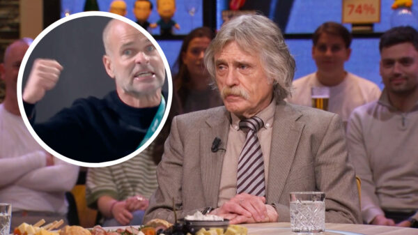 Johan Derksen ergert zich kapot aan de NOS-analist Erben Wennemars