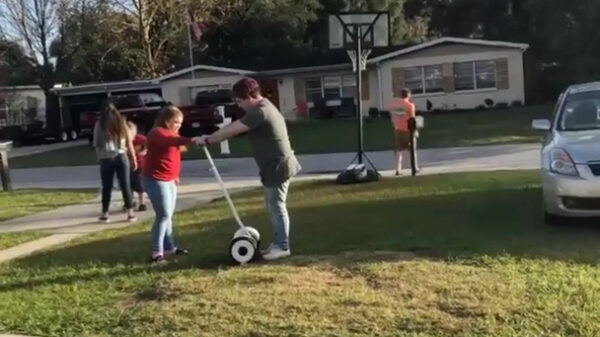 Hey, mag ik die Segway ook eens proberen?